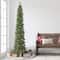7ft. Pre-Lit Alpine Artificial Pencil Tree, Clear Lights